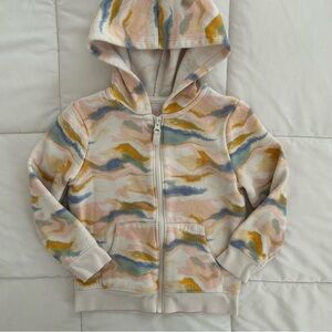 Cat & Jack Toddler Girls Zip Up Hooded Sweatshirt Size 4T